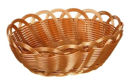 яяяКорзинка плетеная пластик 25*19*9см (80)