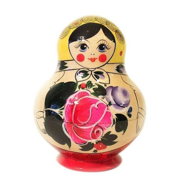 Матрешка 10-ти кукольная 13,5*11см дерево традиционная Фонарик (1)