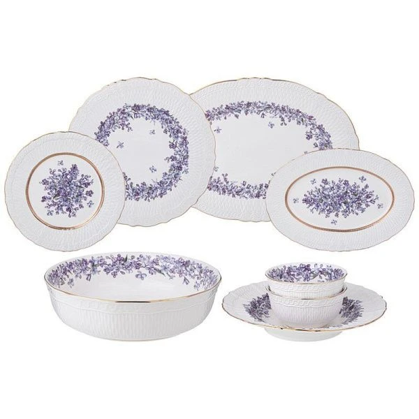 Столовый набор 23пр на 6 персон фарфор Lilac (1)