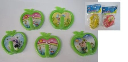 яяяНабор крючков пластик 5шт.