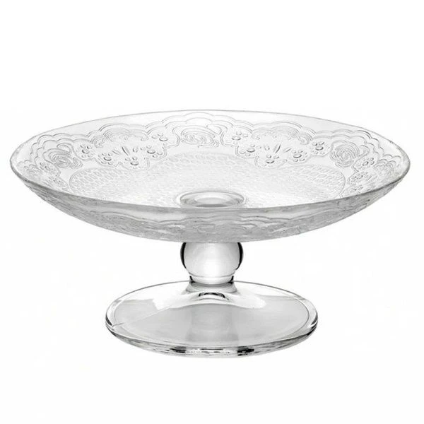Блюдо на ножке 160мм стекло ЛЕЙСИ без п/у (6)