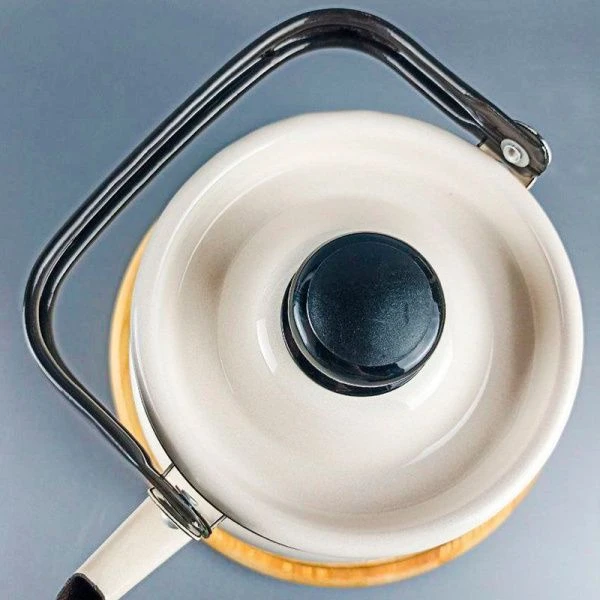 Чайник 3,5л эмаль ЛЮПИНЫ жемчужный С-2713/4Жм Рч (4)