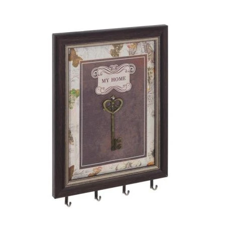 Ключница 22*3*30см дерево/металл (24)