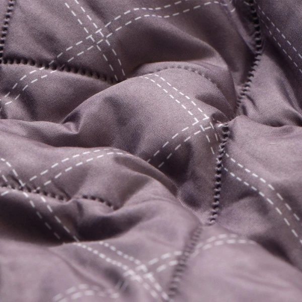 Покрывало евро 200*210±5 микрофайбер 100% п/э LoveLife Cage: grey