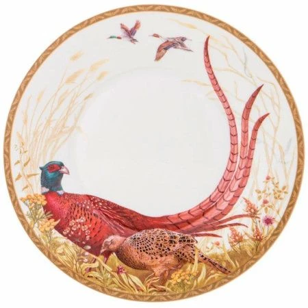 Чайный набор 2пр фарфор ОХОТА на 1 персону 300мл (36)