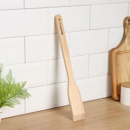 Лопатка кулинарная 40см берёза Доляна ВЫВОД