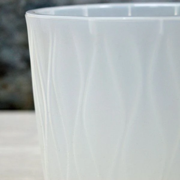 Горшок цветочный для орхидеи пластик 2,3л Desert d157 h152мм с дренажной вставкой (16)