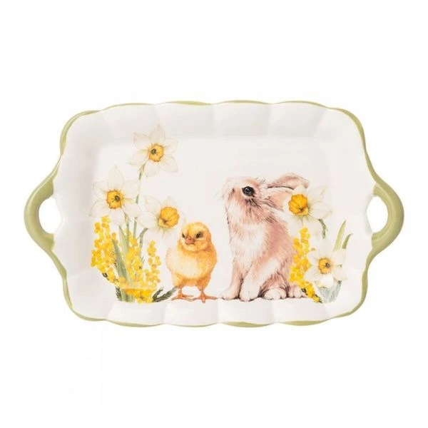 Блюдо 23,5*14*2,5см керамика Sunday (36)