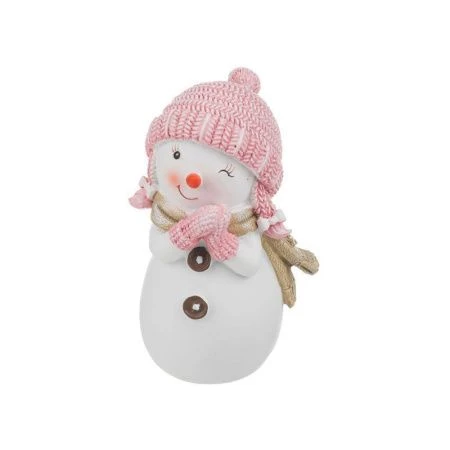 Фигурка новогодняя СНЕГОВИК 9,5см (72)