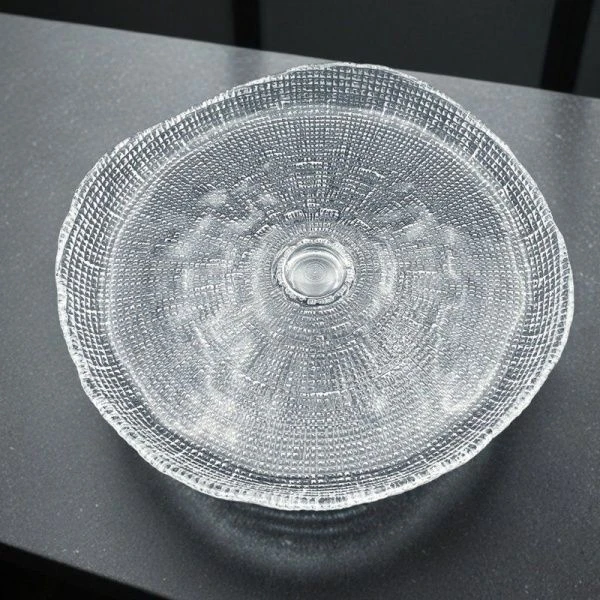 Тортовница 25*11см стекло IVV Diamante на ножке (12)