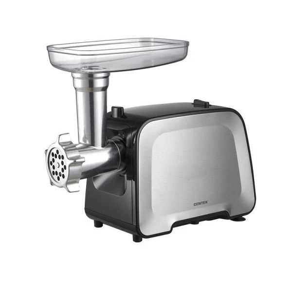 Мясорубка электрическая нерж.сталь Centek CT-1604 Комбайн 2200Вт 2 диска 5 насадок реверс (1) Мясорубка электрическая нерж.сталь Centek CT-1604 Комбайн 2200Вт 2 диска 5 насадок реверс (1)