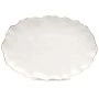 Блюдо 30,5*21*3см фарфор Charm с золотой отводкой овальное (12)