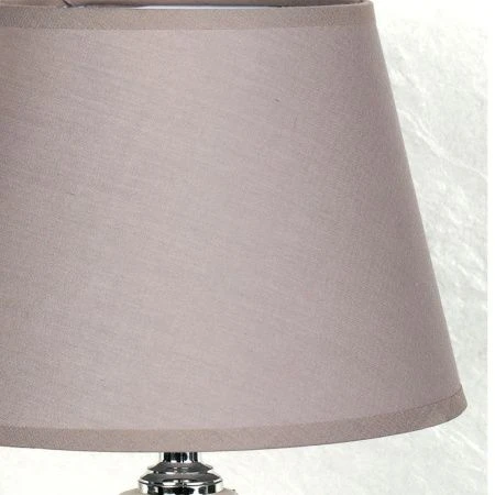 Лампа настольная с абажуром керамика 36см серый YM22024 (24)