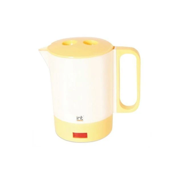 Чайник электрический дорожный пластик 0,5л 400Вт ал.нагр.эл-т с АП IR-1603 (30)
