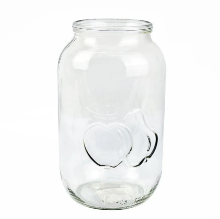 Банка стеклянная 1500мл (крышка СКО 82мм) 0,59 КБ28-1-82 (15)