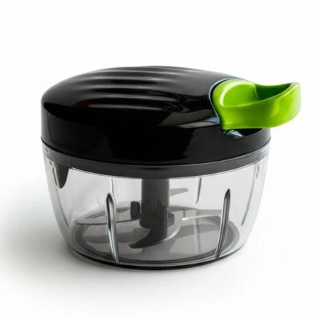 Измельчитель ручной с шнуром 12*6,5см 500мл нерж.сталь/пластик (36)