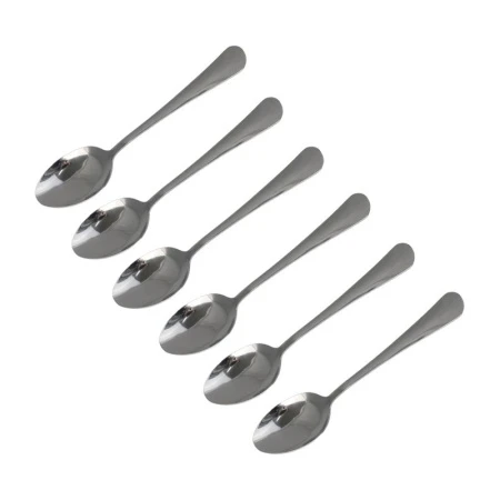 Ложки столовые набор 6шт 20,5*4,5см 50гр нерж.сталь ОПТИМА JC-15946 (100)