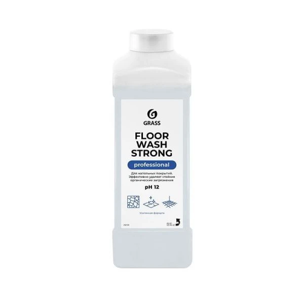 Средство для мытья полов 1л Floor Wash Strong (12)