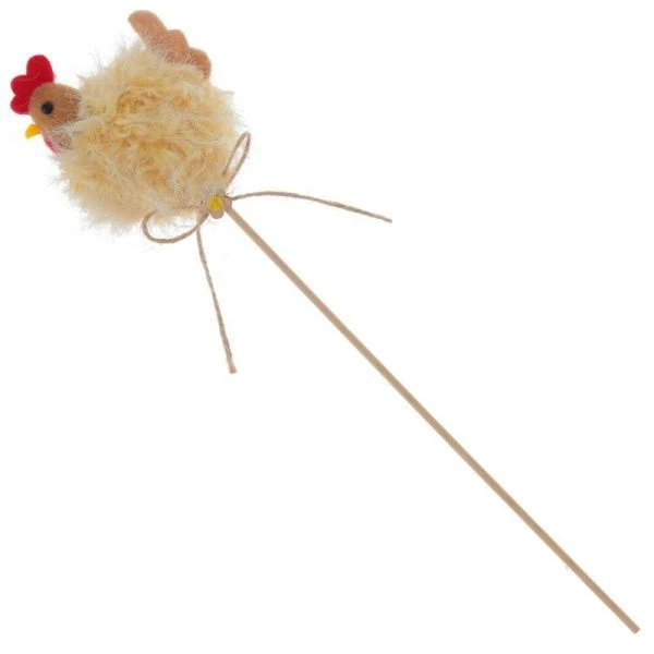 Стикер пасхальный Курочка 6,5*4,5*27см, 2 вида (12/720)