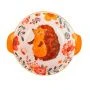 Форма для запекания 550мл 18,5*16*5,5см фарфор Kawaii Forest. Hedgehog (12/48)