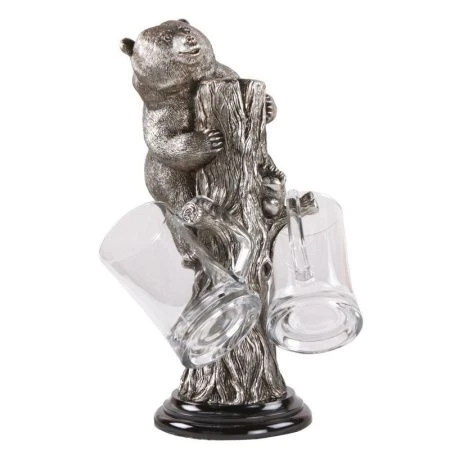 Набор подарочный Барлей-4 мрамор/МДФ/стекло (2 кружки для пива 670мл) 44*24*27см