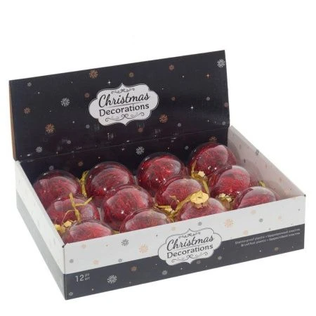 Украшение новогоднее Шар D 8 см