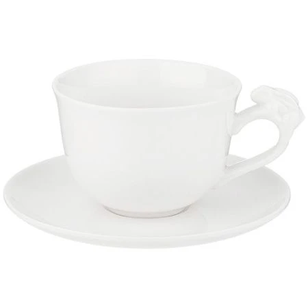 Чайный набор 2пр фарфор Sunday на 1 персону 300мл (24)