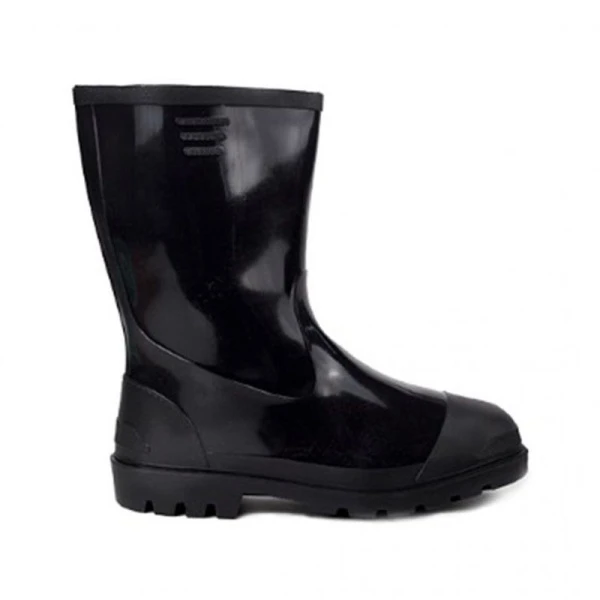 Сапоги резиновые мужские без утеплителя черные 42 (10)
