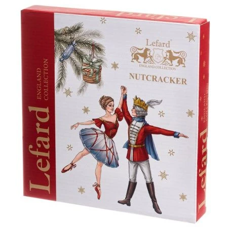 Блюдо сервировочное 21*21*2,5см стекло ЩЕЛКУНЧИК зеленый (16)