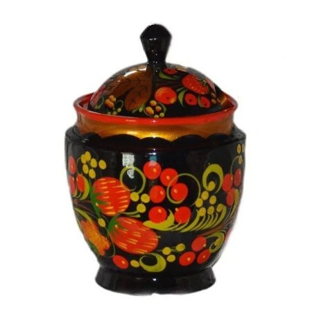 Чайница дерево 110-125*95мм (1)