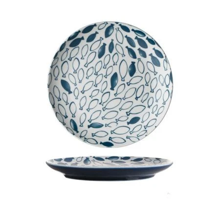 Тарелка мелкая 16см керамика BILLIBARRI AEGEAN SEA десертная (6)