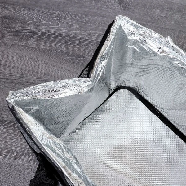 Термосумка 22л 33*25*27см текстиль темно-серая DFB12822dark-grey (50)