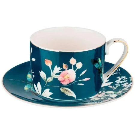 Чайный набор 4пр фарфор ЛЕТНИЙ ВЕЧЕР на 2 персоны 250мл (12)