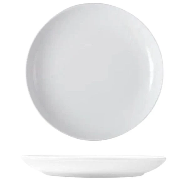 Тарелка глубокая 1000мл 25см фарфор белье Соната СНЕЖНЫЙ БАРС (24)