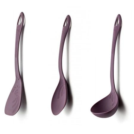 Набор кухонных принадлежностей 4пр (ложка, лопатка, половнник, шумовка) нейлон Bellissimo BEL-004-S