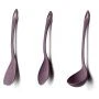 Набор кухонных принадлежностей 4пр (ложка, лопатка, половнник, шумовка) нейлон Bellissimo BEL-004-S