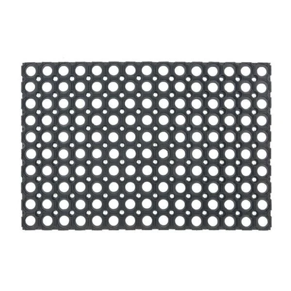 Коврик придверный ячеистый 50*100*2,2см резина грязесборный (5)