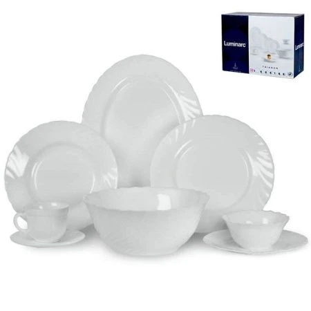 Столовый набор 38пр стекло ТРИАНОН (1)