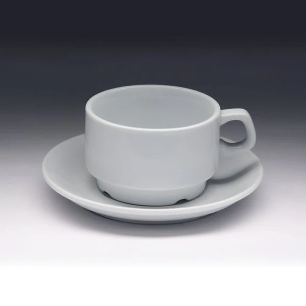 Чайный набор 2пр фарфор КОЛЛАЖ на 1 персону 250мл FK195 фк195 (48)