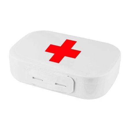 Контейнер для хранения Аптечка дорожная 800мл 179*128*52мм пластик натуральный (15)