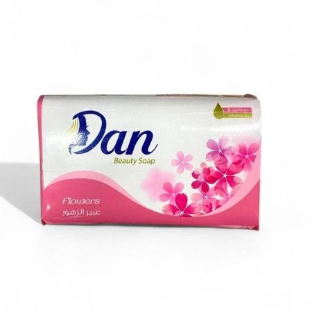 Мыло туалетное DAN BEAUTY FLOWER розовое  150г Индонезия (48)