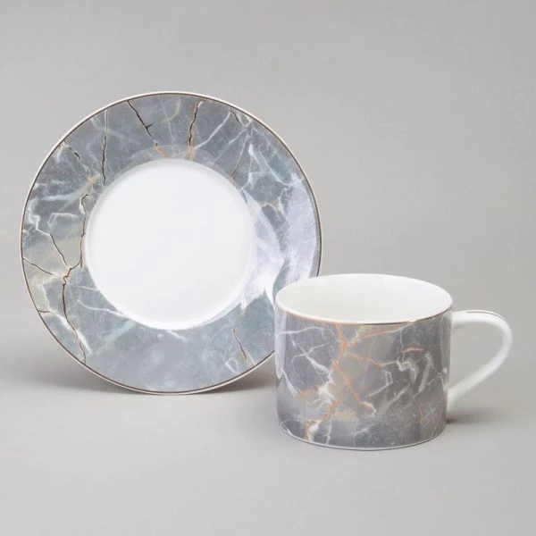 Чайный набор 4пр фарфор Top Style на 2 персоны 250мл (16)