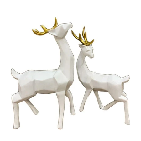 Фигурка Олени набор 2шт. 28х17х7/17х16х6см W8000-170 (6)