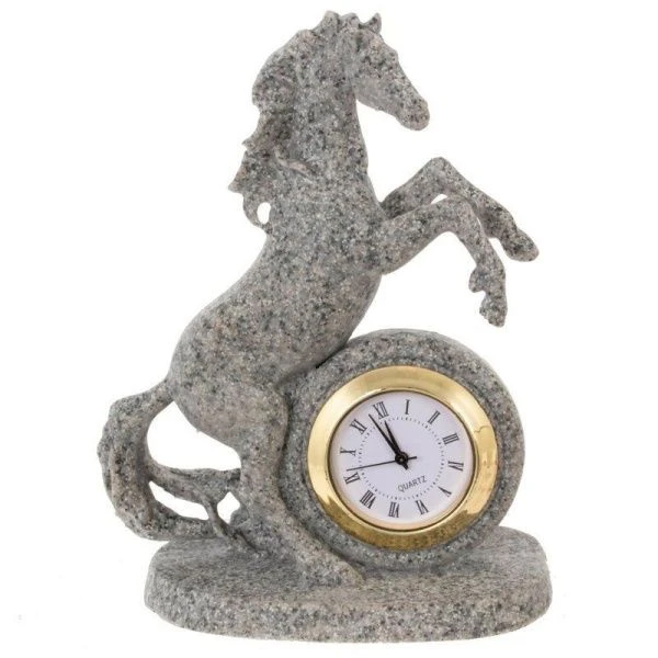 Фигурка Лошадь с часами (LR41x1) L8,5 W5 H12 см