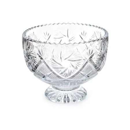 Ваза сервировочная 950мл стекло Неман на ножке WBQL17 (24)