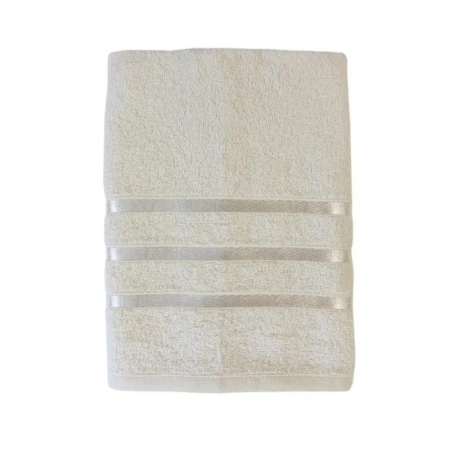 Полотенце махровое 70*135см Орион молочный 380гр