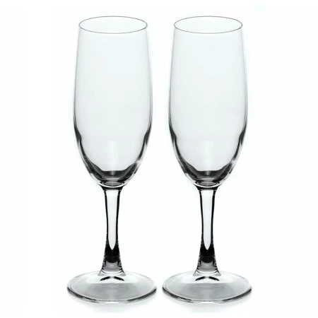 Бокалы для шампанского набор 2шт 250мл стекло КЛАССИК (8)