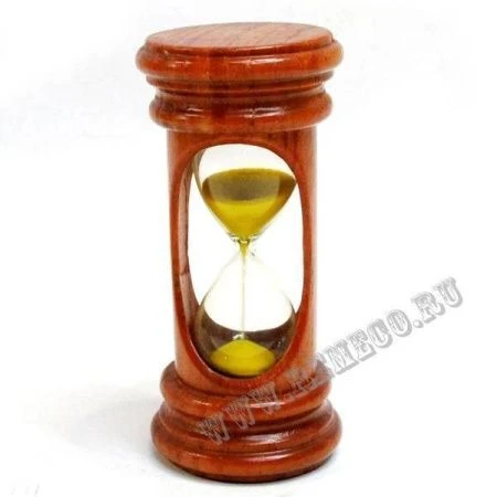 яяяПесочные часы, H 12 D 5 см, 3 в.