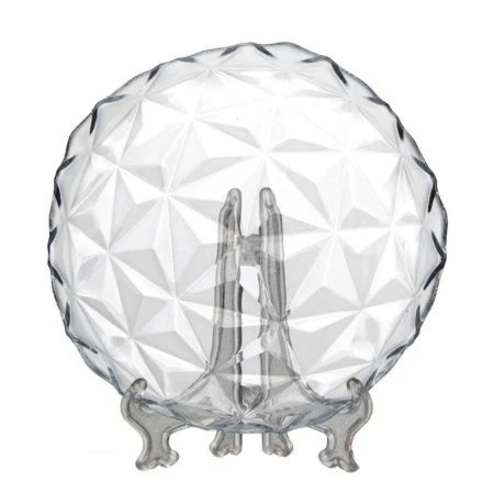 Тарелка мелкая 20см стекло ЭСТРЕЛЛА десертная (12)