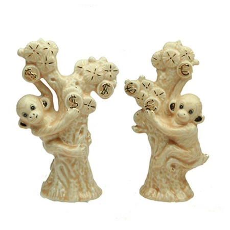 Фигурка Обезьянка, фарфор 13см (2/144)